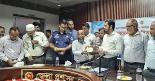 নোয়াখালীতে যুব সংগঠনের মাঝে অনুদান চেক বিতরণ অনুষ্ঠিত